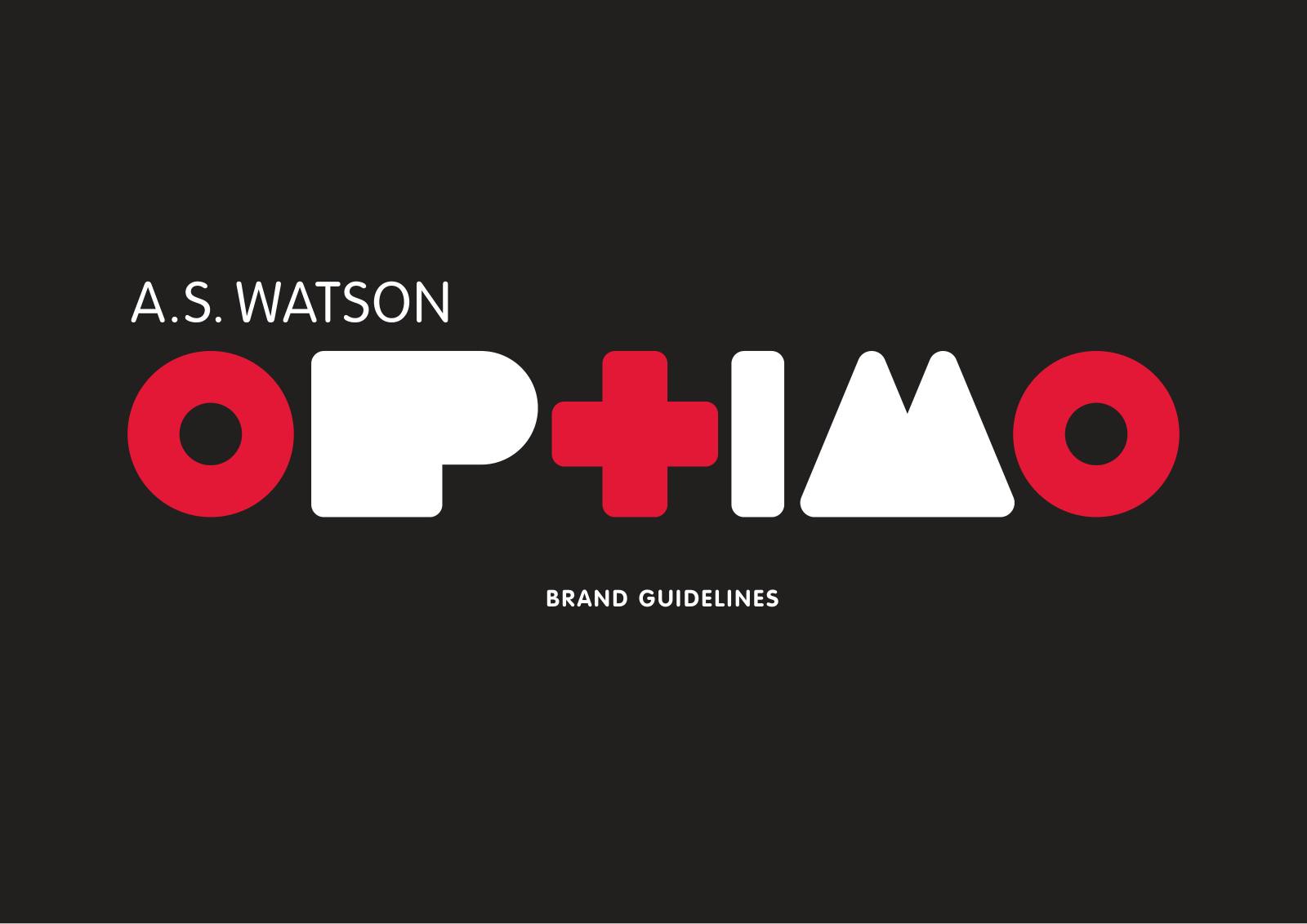 Optimo brand guidelines, page 1