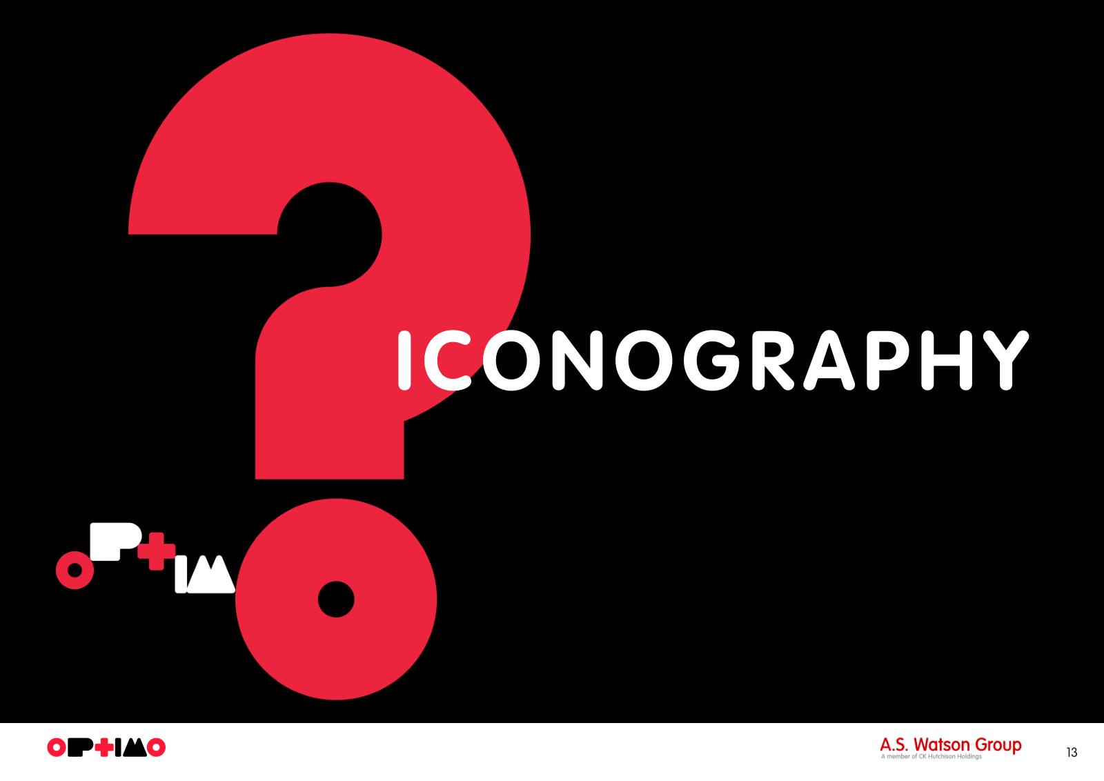 Optimo brand guidelines, page 13