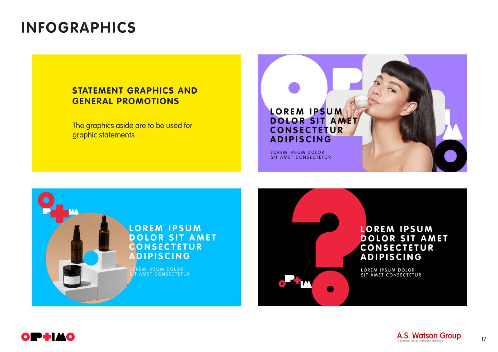 Optimo brand guidelines, page 17