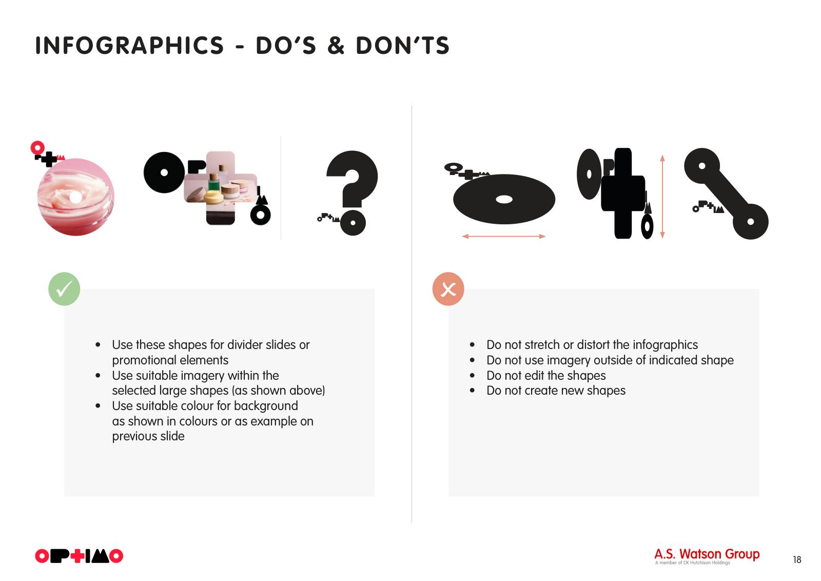 Optimo brand guidelines, page 18